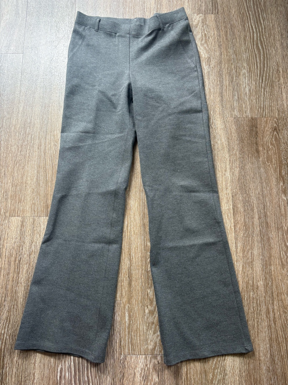 Quince women's dress pants slip on trousers in gray
